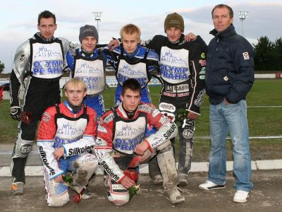 Matěj Kůs s&nbsp;týmem, sezona 2008