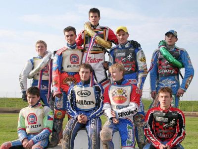 Matěj Kůs s&nbsp;týmem, sezona 2008