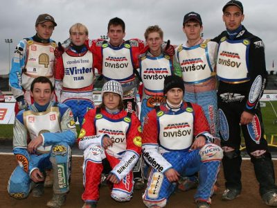 Matěj Kůs s&nbsp;týmem, sezona 2008