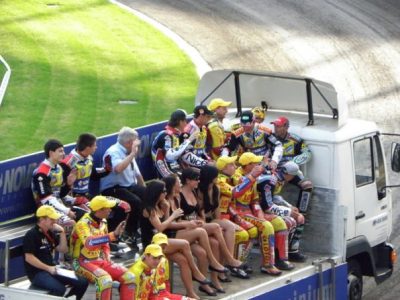 Matěj Kůs s&nbsp;týmem, sezona 2009
