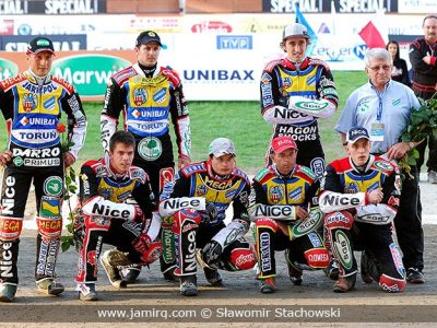 Matěj Kůs s&nbsp;týmem, sezona 2009