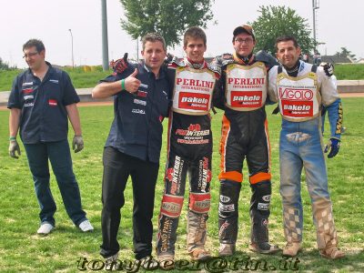 Matěj Kůs s&nbsp;týmem, sezona 2009