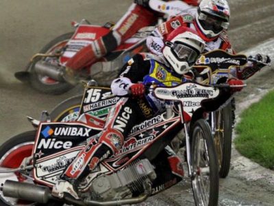 Matěj Kůs na dráze, Toruň – Bydgoszcz, 2009