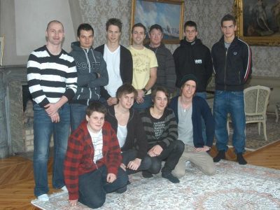 Matěj Kůs s&nbsp;týmem, sezona 2009