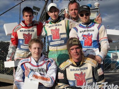 Matěj Kůs s&nbsp;týmem, sezona 2009