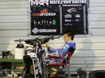 Matěj Kůs v&nbsp;dílně, sezona 2010
