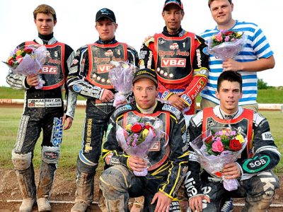 Matěj Kůs na stupních vítězů, Fjelsted – Vojens, 2011