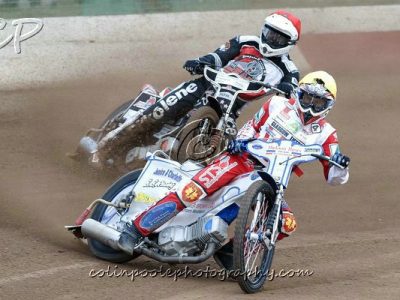 Matěj Kůs na dráze, Glasgow Tigers – Redcar Bears, 2011