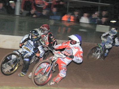 Matěj Kůs na dráze, Redcar Bears – Newcastle Diamonds, 2012